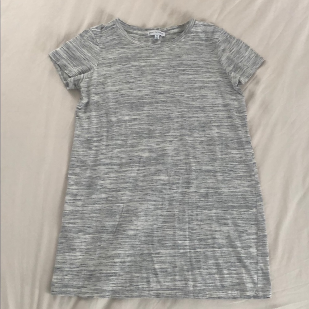 Simple Mini T Shirt Dress